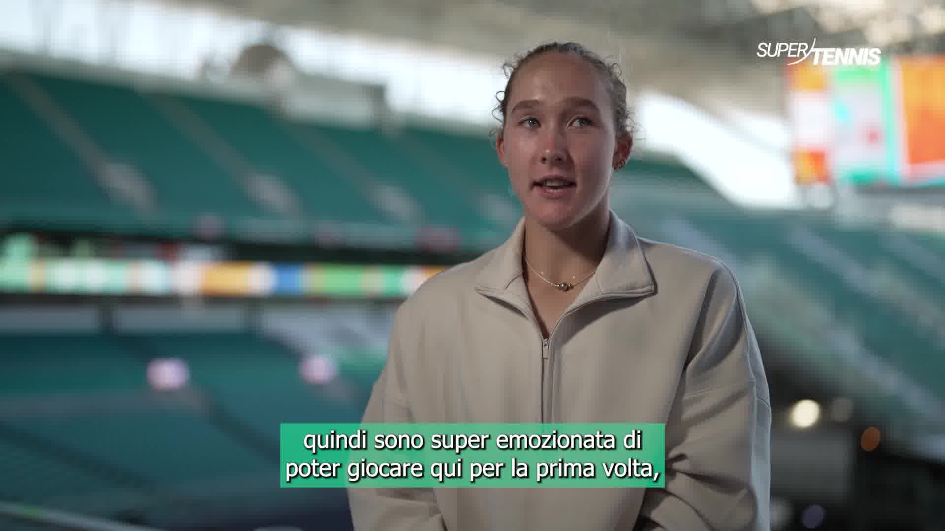 Andreeva: &quot;Completare il Sunshine Double sarebbe fantastico&quot;
