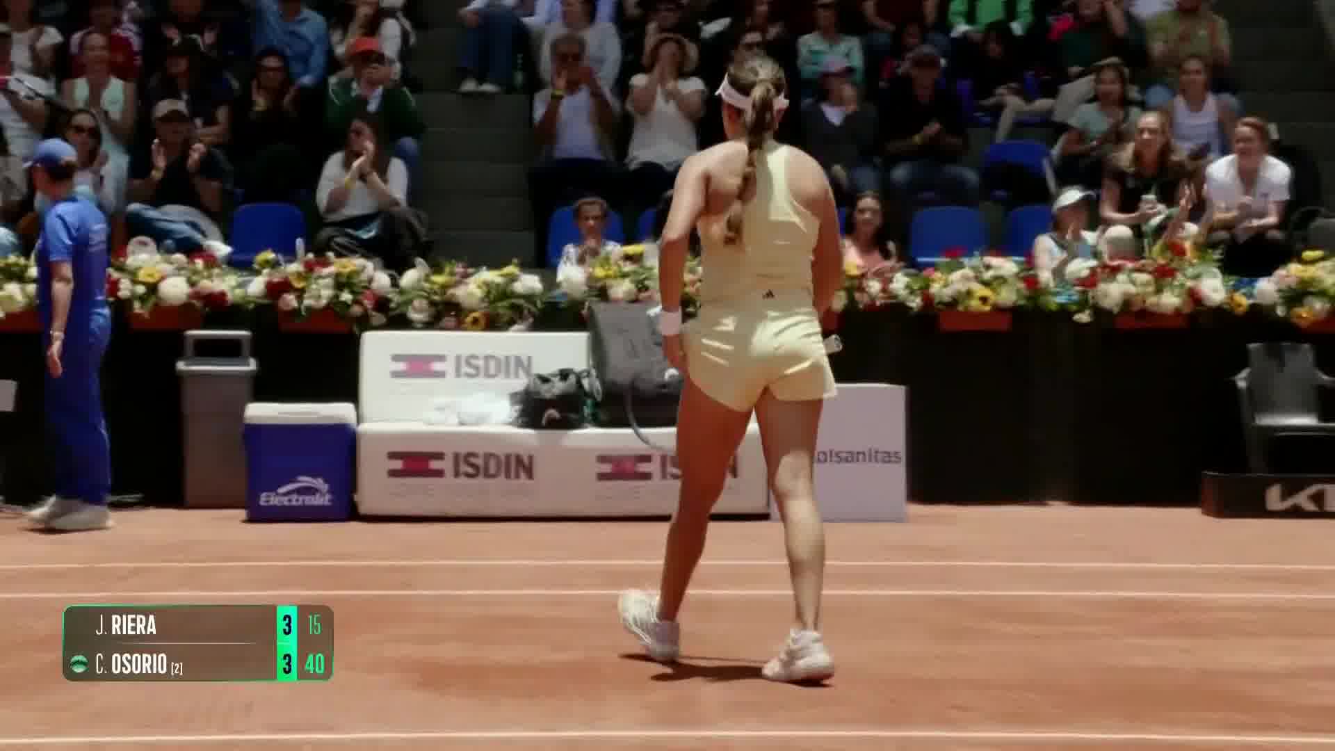 WTA Bogota SF: Riera vs Osorio, gli highlights