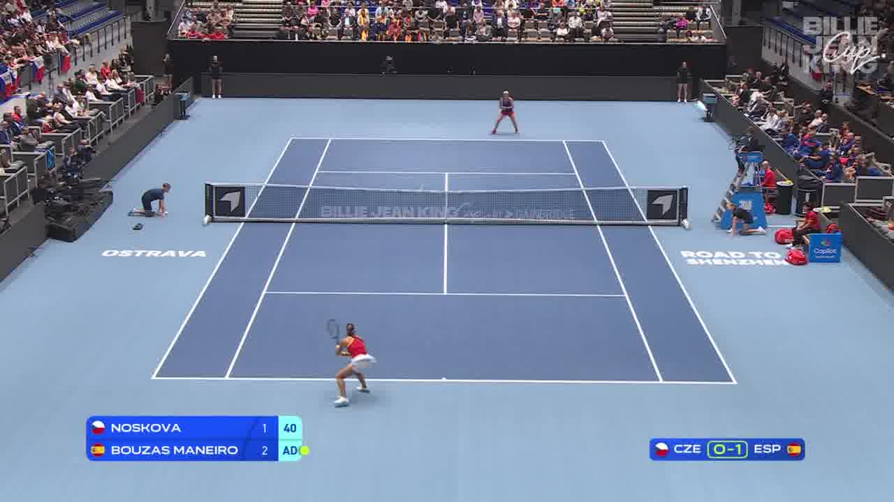 HL | BJKC Qualifiers 2025 - CZE VS ESP - Noskova vs Bouzas Maneiro