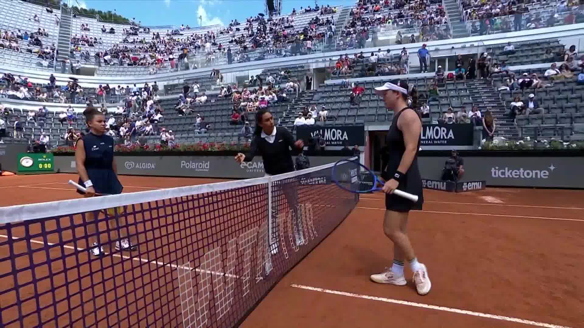 HL | WTA1000 Roma 2T - Paolini vs Sun