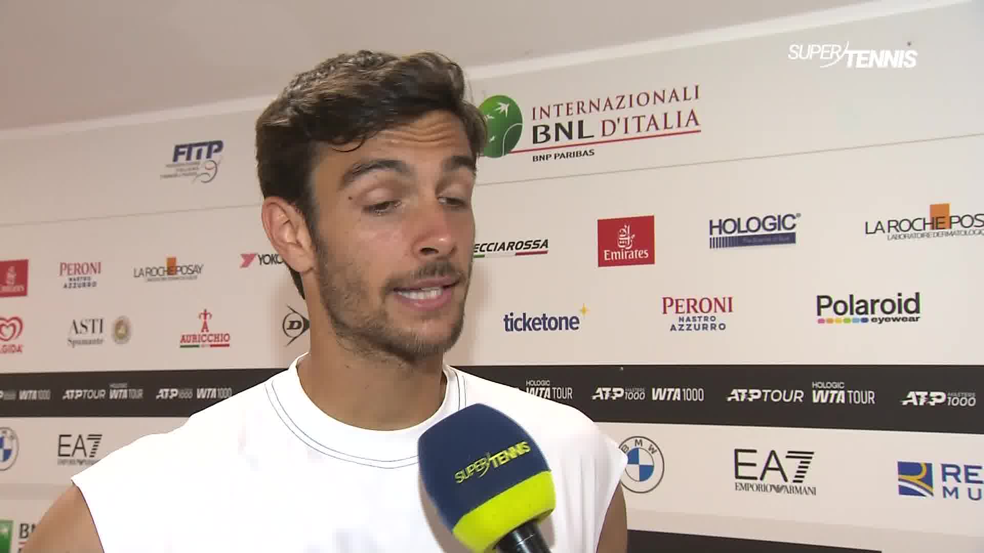 Musetti a SuperTennis: "Contro Nakashima una delle mie migliori partite al servizio"