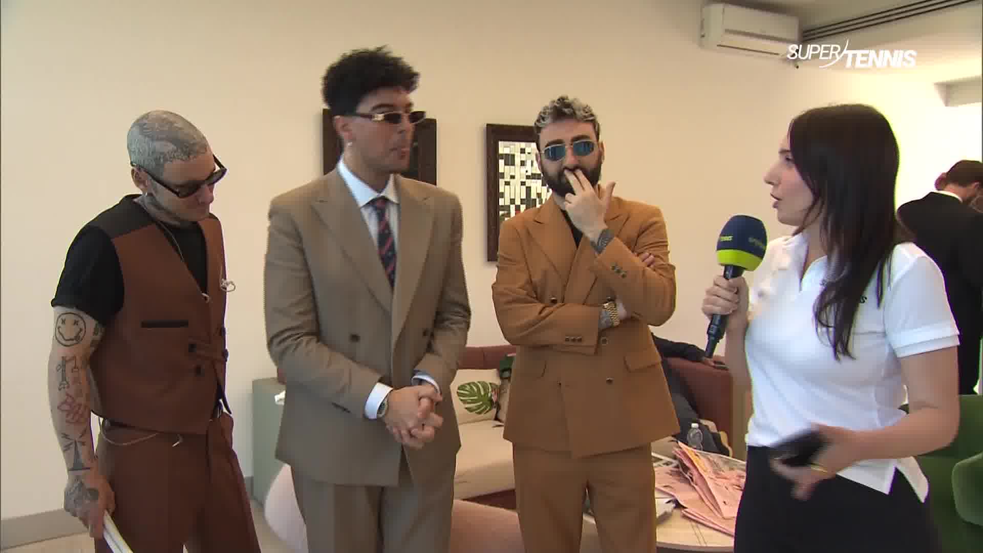 The Kolors a SuperTennis: "Pop, ritmo: il tennis è musica"