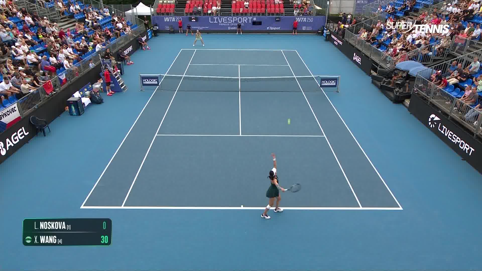WTA 250 Praga, SF: Noskova-Wang, gli highlights