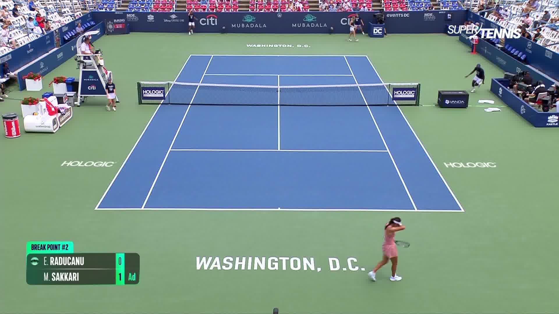 HL Raducanu vs Sakkari