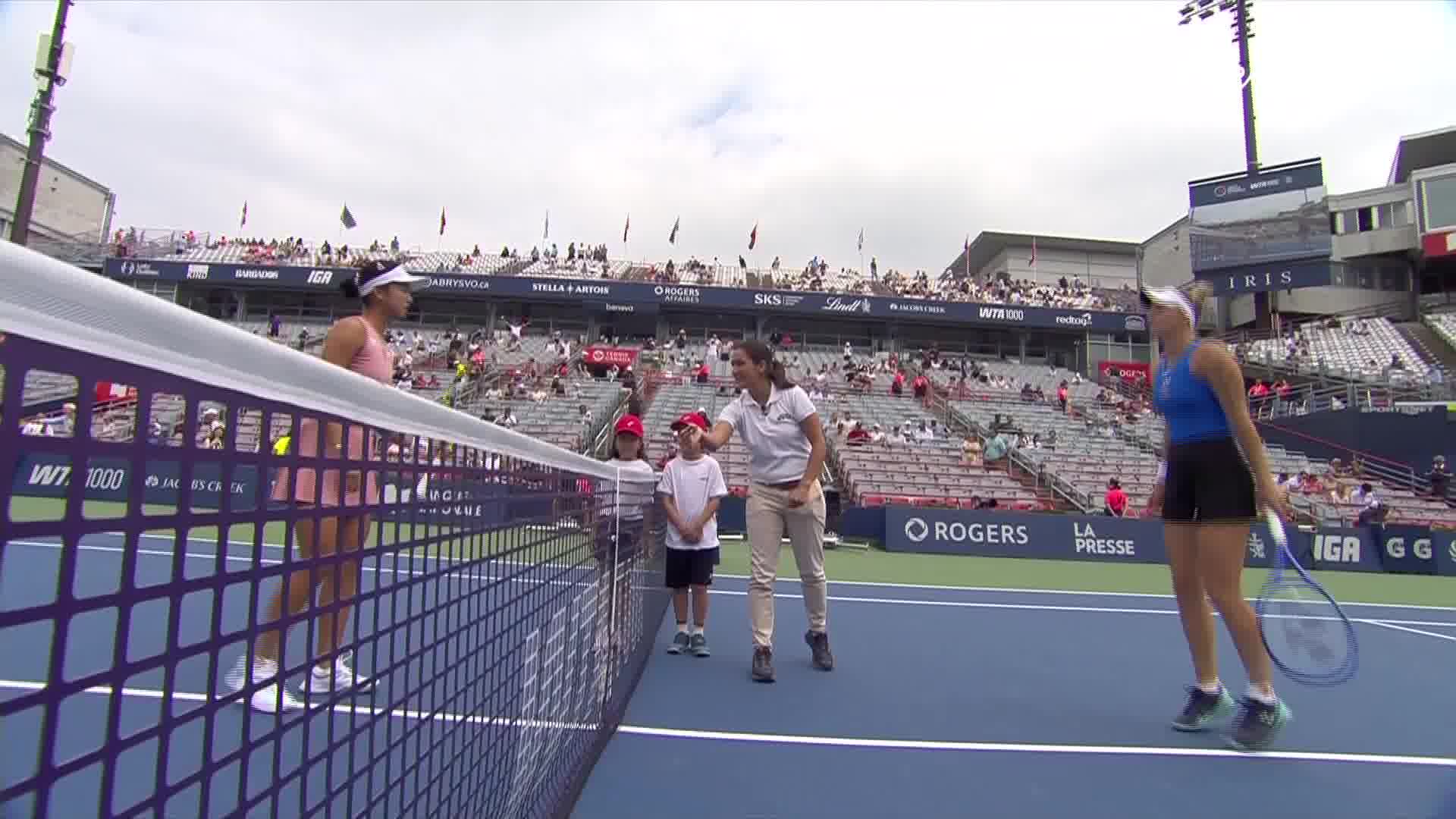 WTA Montreal, primo turno: highlights Vondrousova-Eala