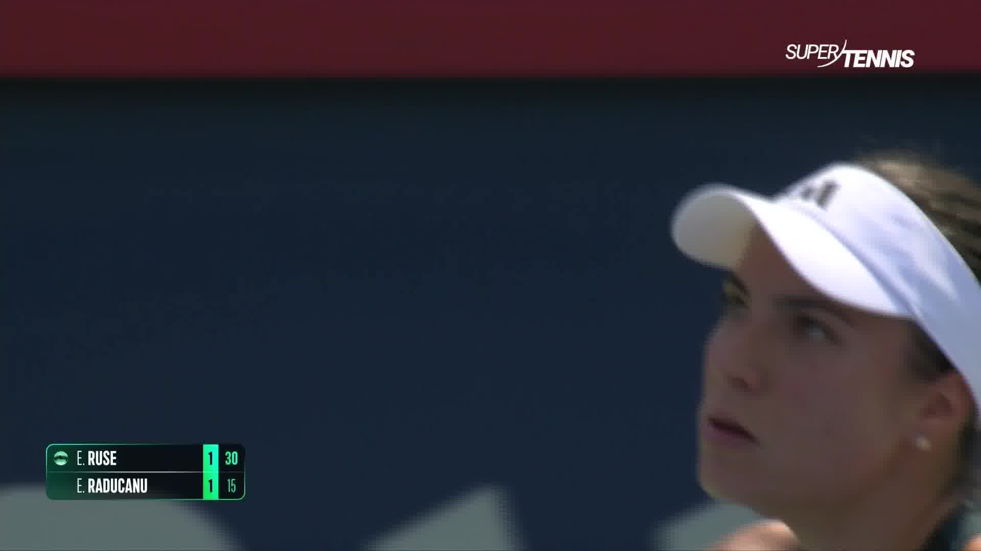WTA Montreal, primo turno: highlights Ruse-Raducanu