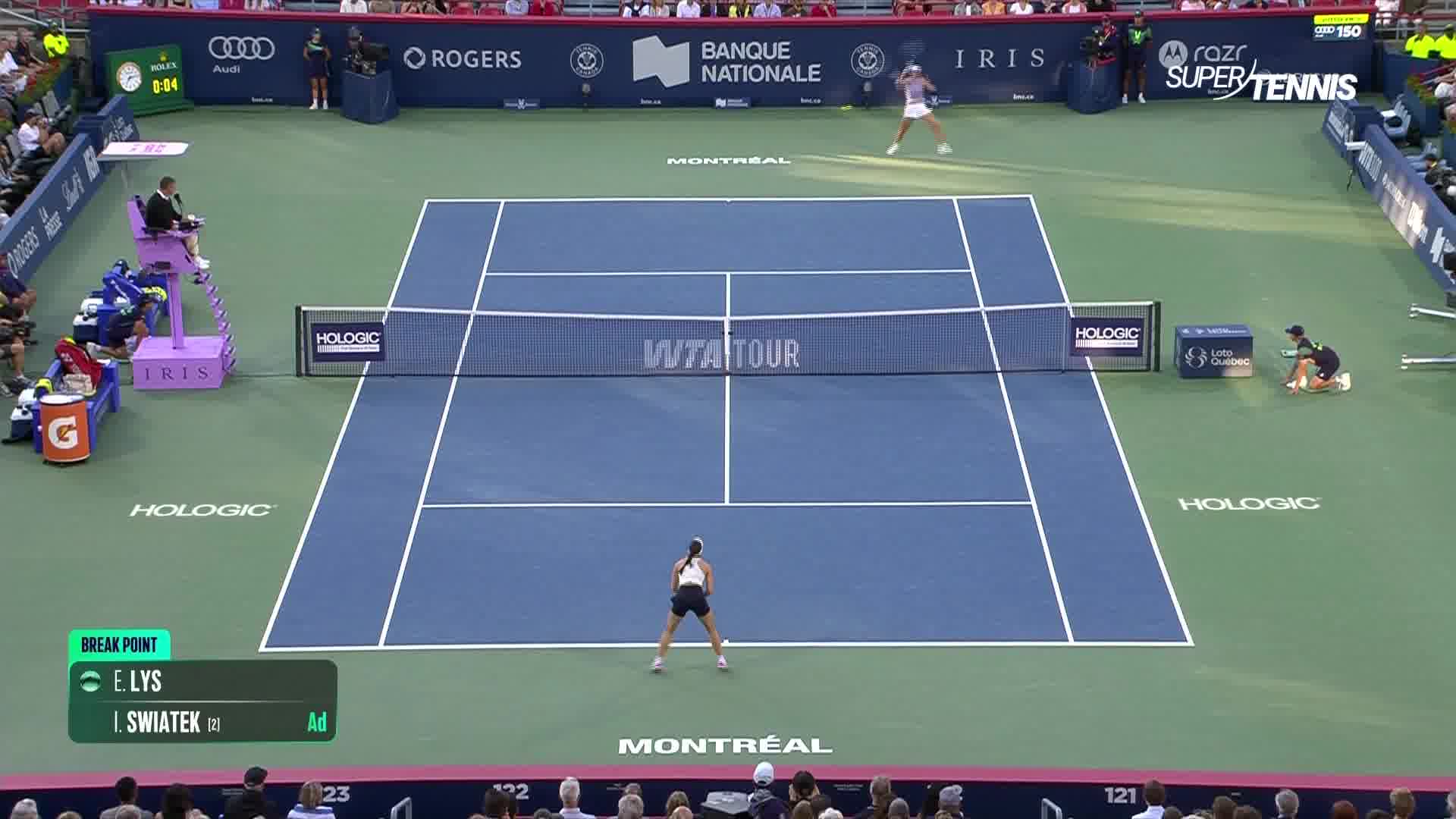 WTA 1000 Montreal, 3°T: Lys-Swiatek, gli highlights