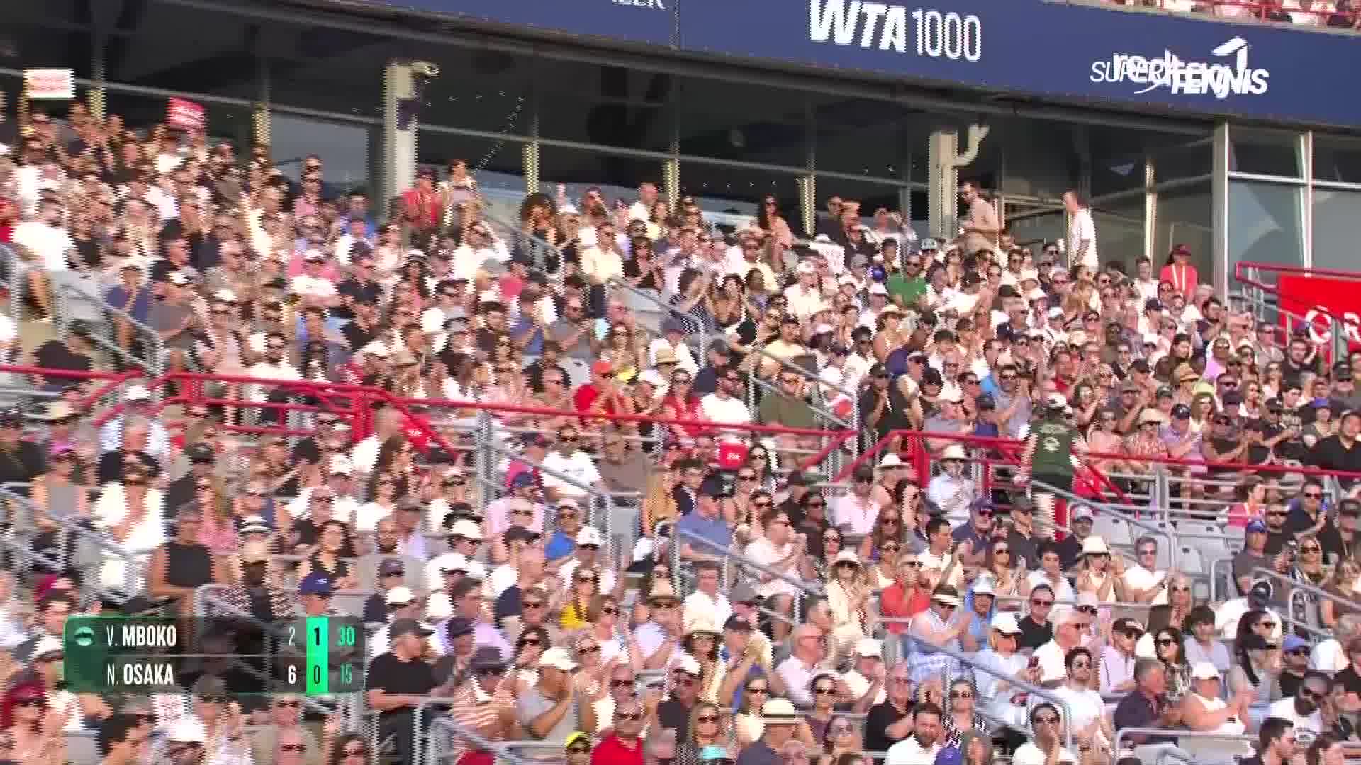 WTA 1000 Montreal: Mboko-Osaka, gli highlights della finale