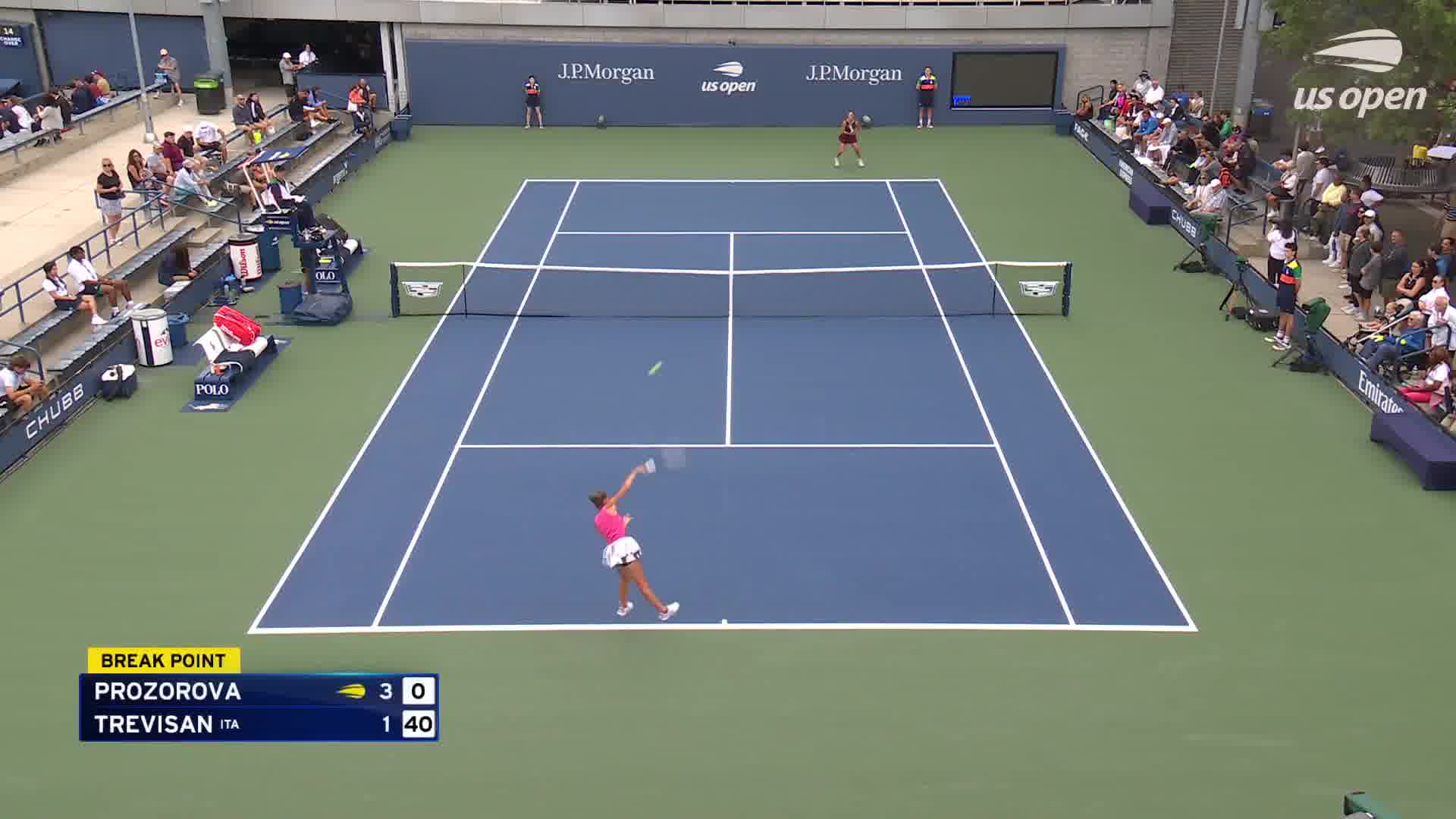 Qualificazioni US Open: highlights Trevisan-Prozorova