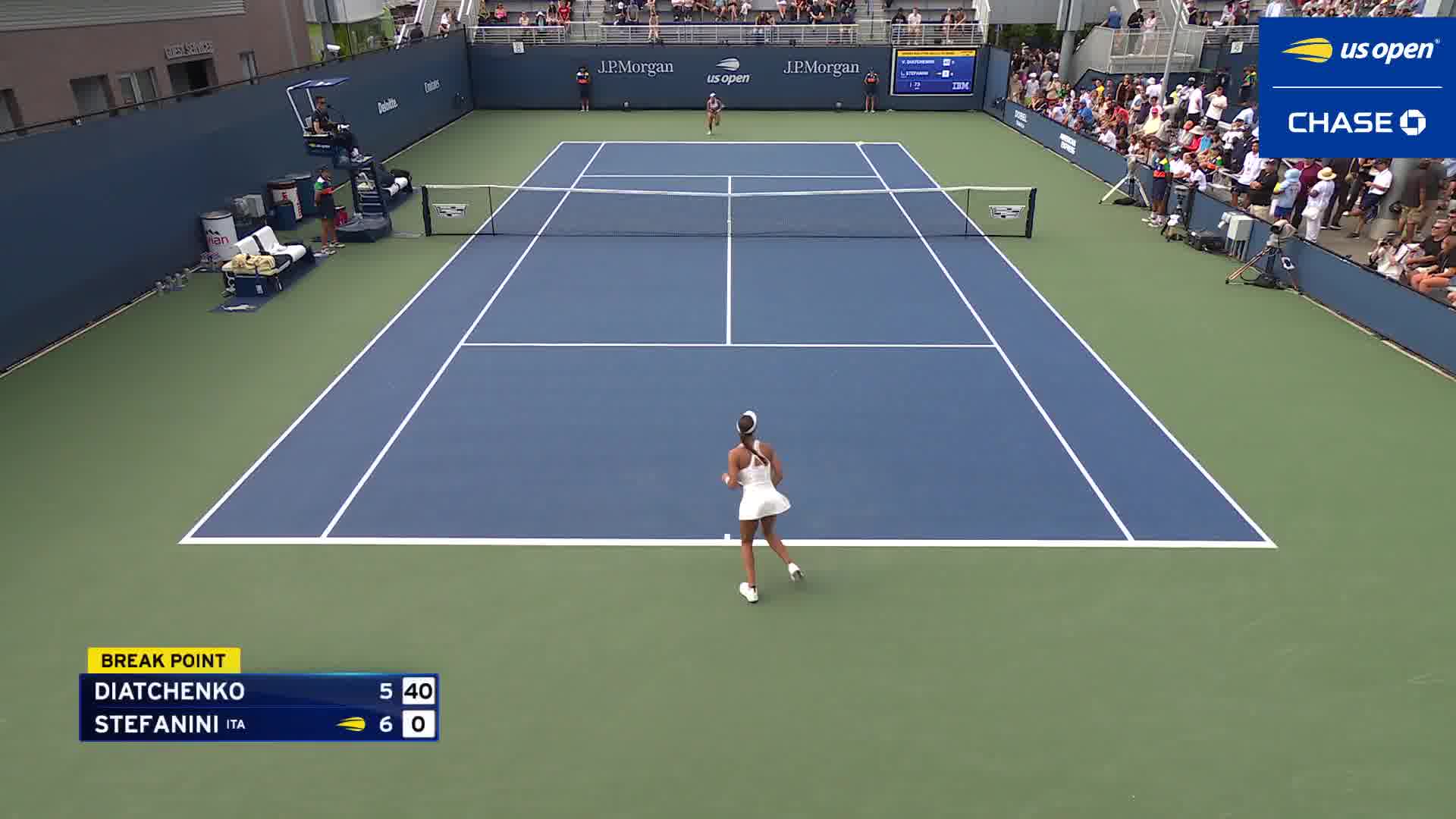 Qualificazioni US Open, highlights Stefanini-Diatchenko