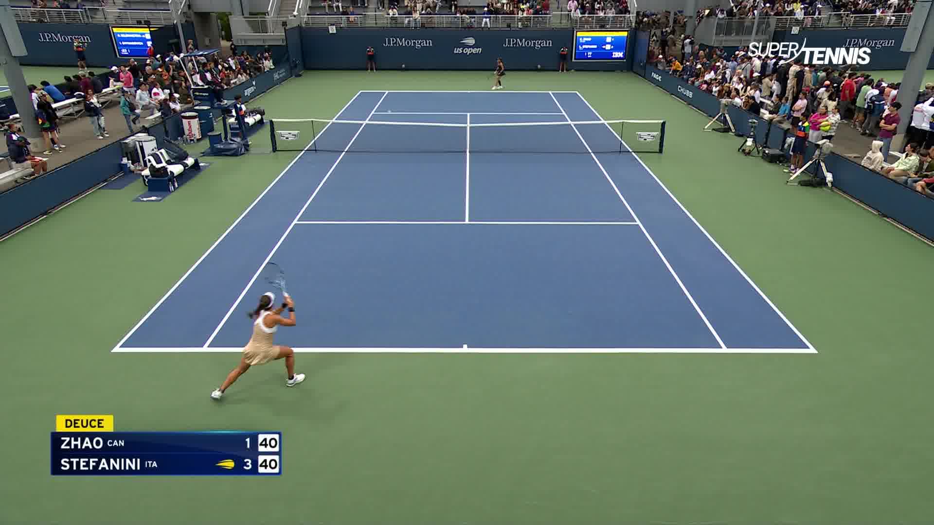 Qualificazioni US Open: Stefanini vs Zhao, gli highlights