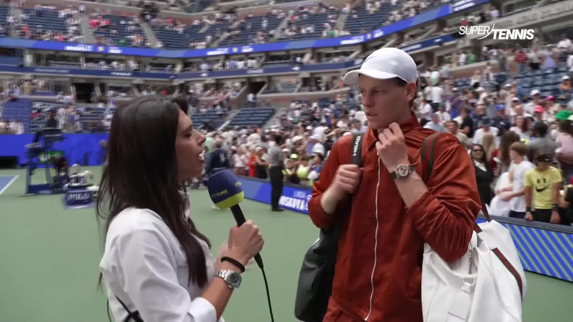 US Open, Sinner a SuperTennis: "Mi sento bene"