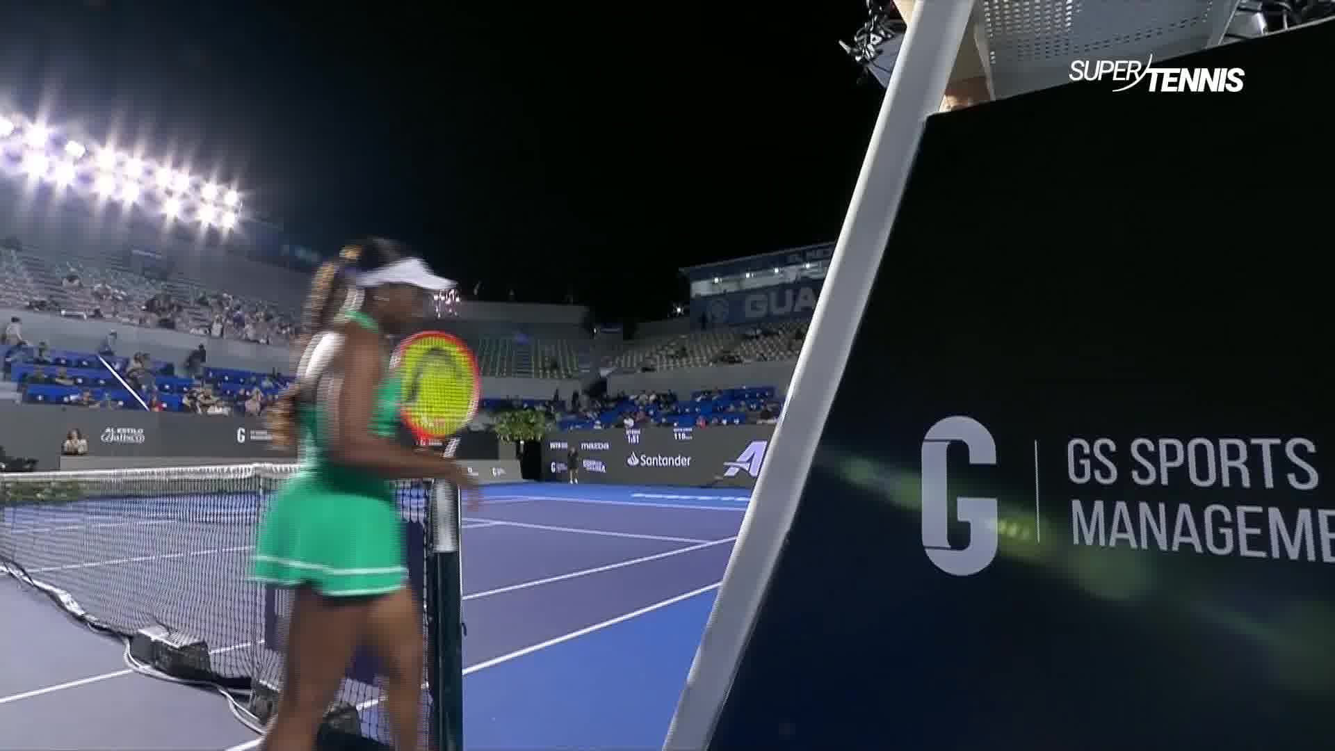 WTA Guadalajara, 1°turno: highlights Stephens-Stefanini