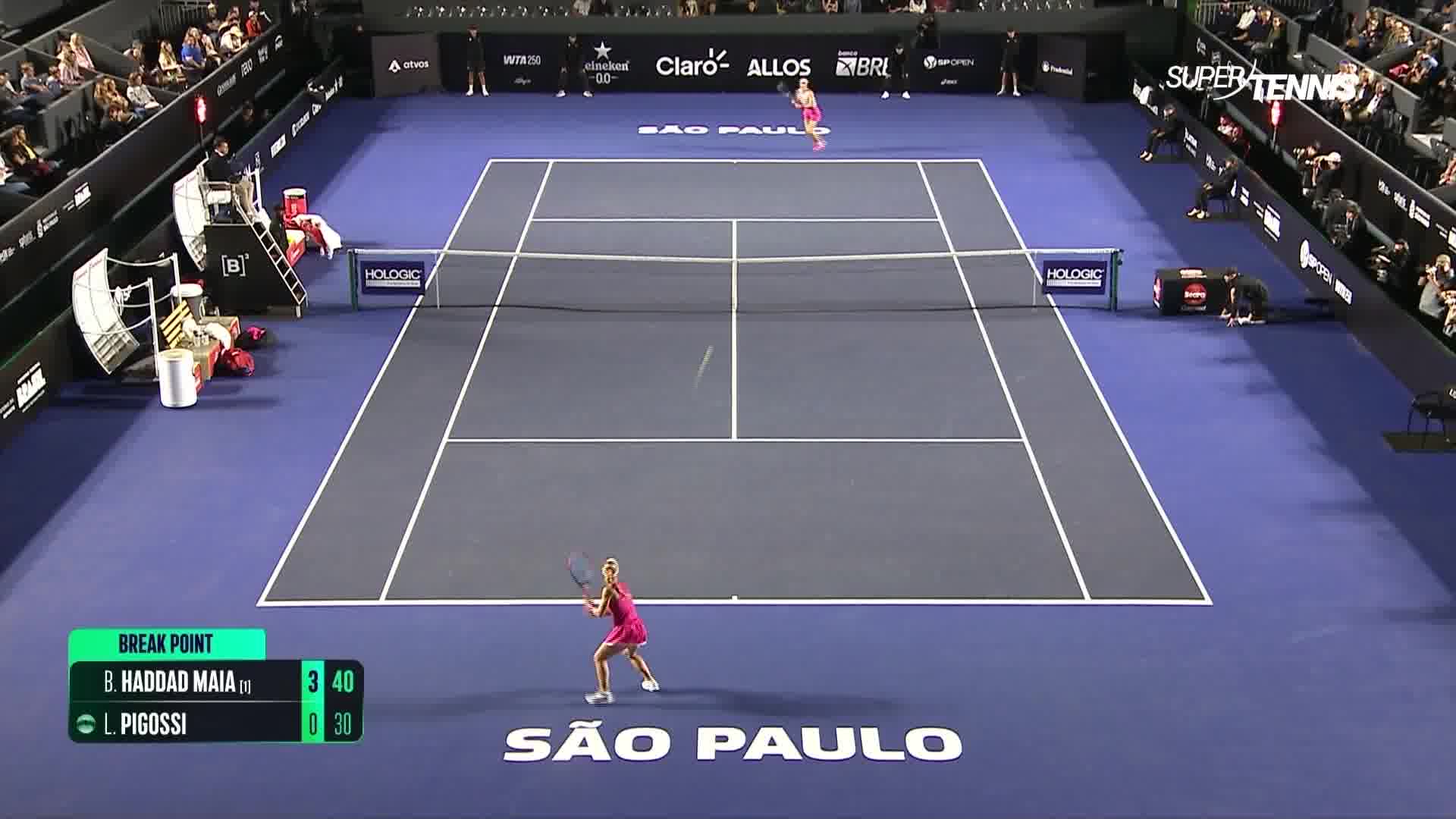 Haddad Maia vs Pigossi, WTA San Paolo quarti: highlights