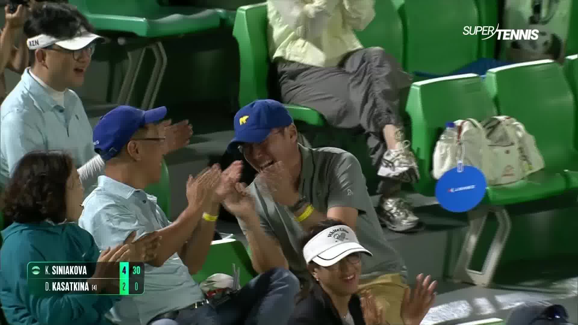 WTA Seoul ottavi: highlights Siniakova-Kasatkina