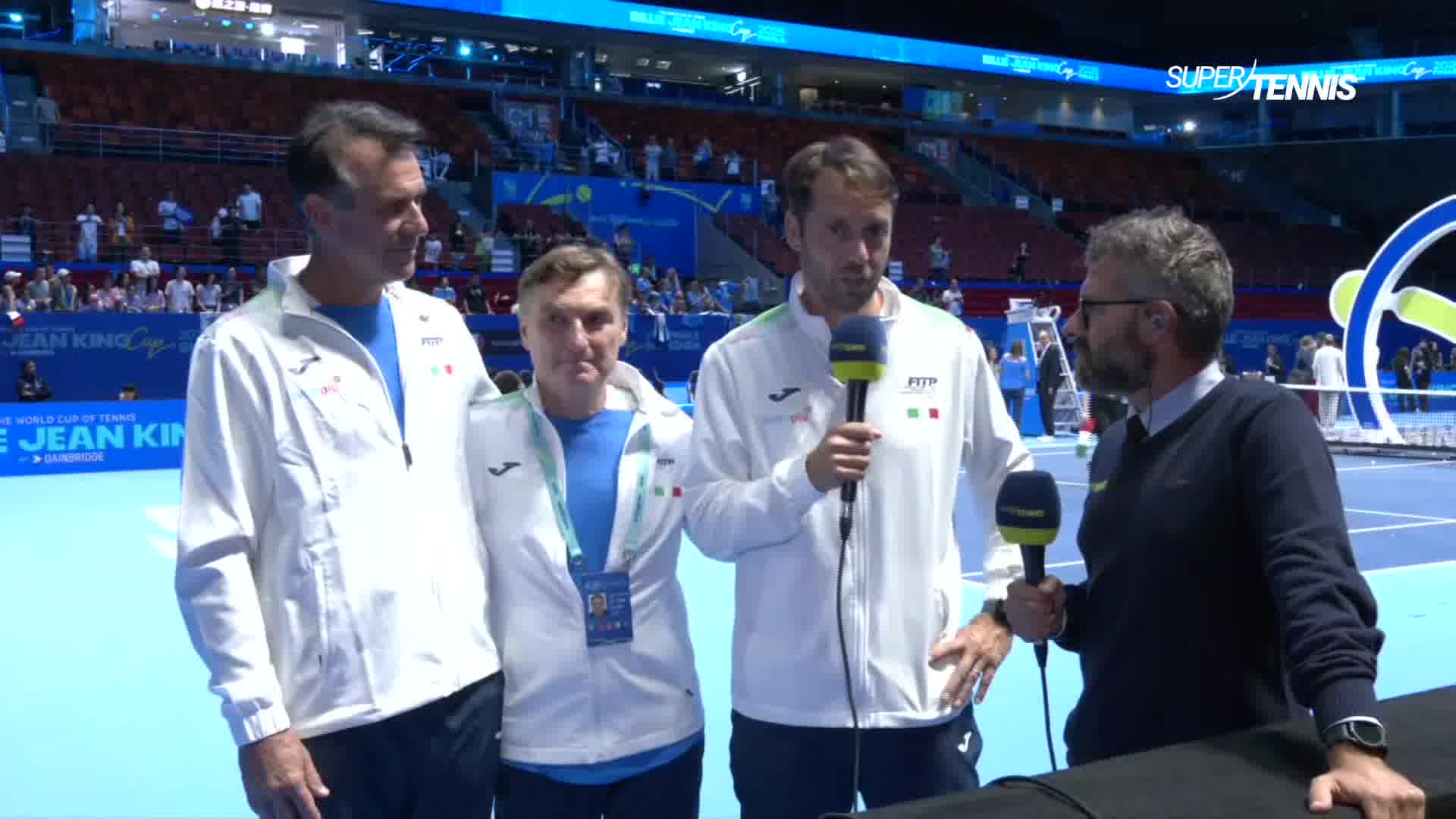 BJK Cup, Lorenzi a SuperTennis: "Un successo eccezionale"