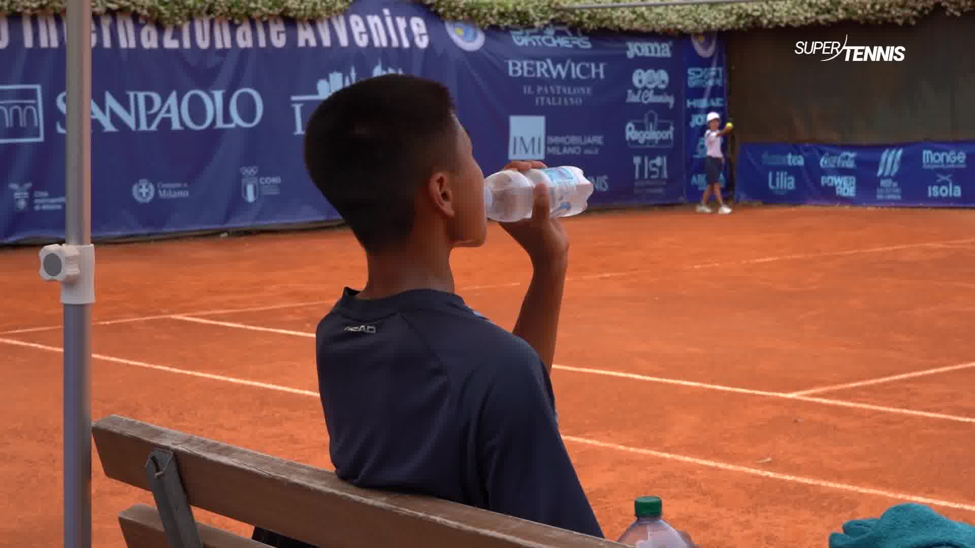 Tennis e idratazione