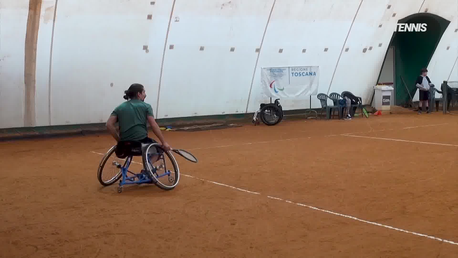Arezzo epicentro del wheelchair tennis